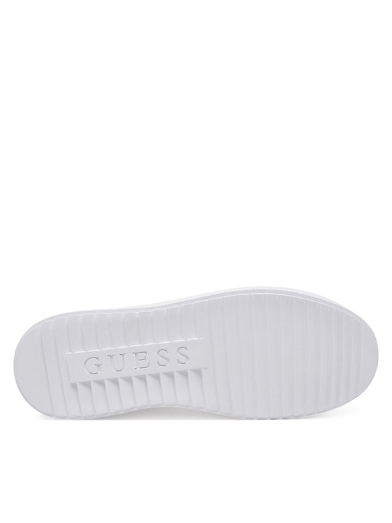 Guess Guess Sneakersy FLJD12 LEA12 Biela