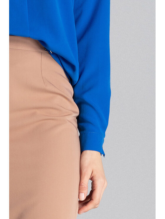 FIGL FIGL Koszula M621 Niebieski Loose Fit