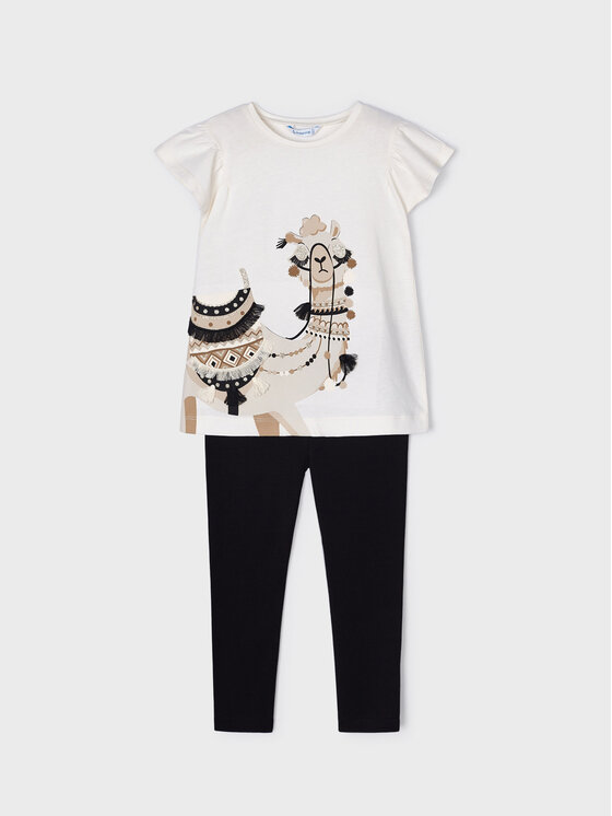 Mayoral Mayoral Completo T-shirt e leggings 3779 Nero