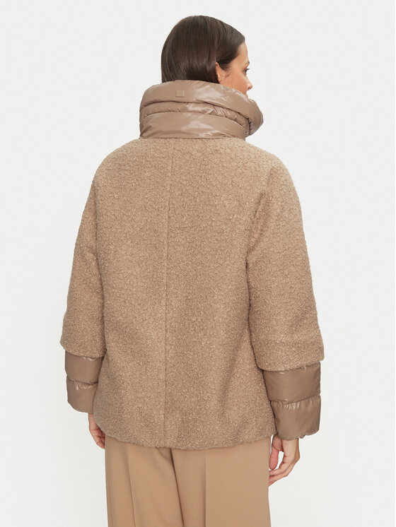 Geox Geox Giubbotto invernale Calithe W4615F TC192 F1793 Beige Regular Fit