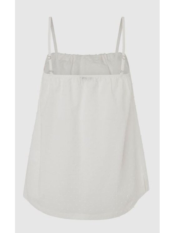 Pepe Jeans Pepe Jeans Top PLU20045 800 Bílá Regular Fit