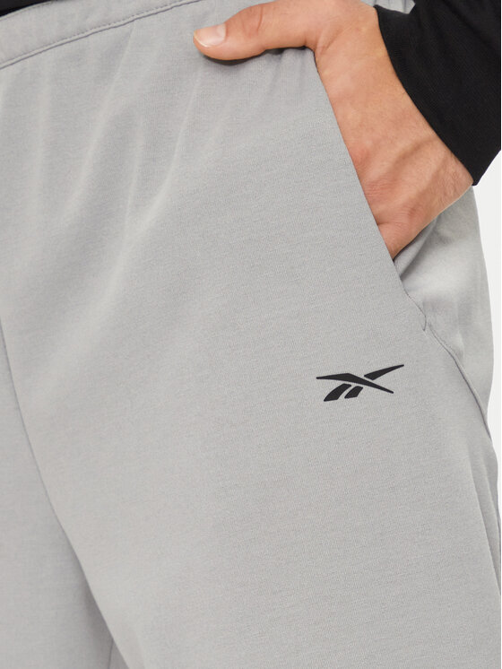 Reebok Reebok Долнище анцуг 100075761 Сив Regular Fit