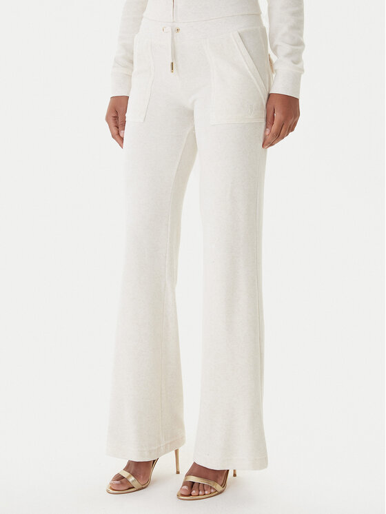 Juicy Couture Juicy Couture Долнище анцуг Layla JCSEBJ001G Бежов Regular Fit