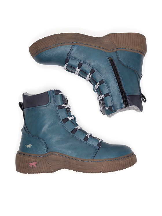 Mustang Mustang Botine 1436-605 Turcoaz