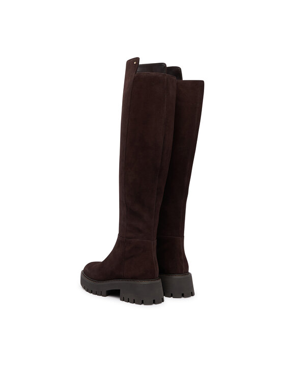 MICHAEL Michael Kors MICHAEL Michael Kors Чоботи Asher 40F5ASFB5S Темно-коричневий