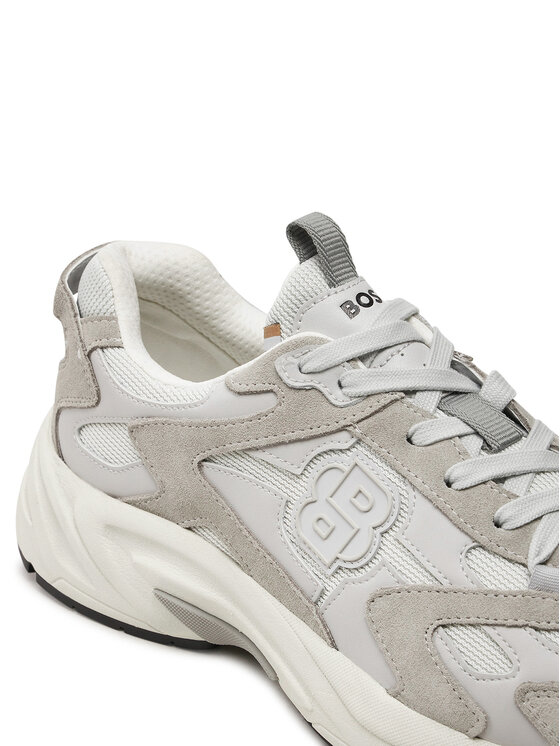 BOSS Boss Сникърси Levitt_Runn_BB 50522918 Сив