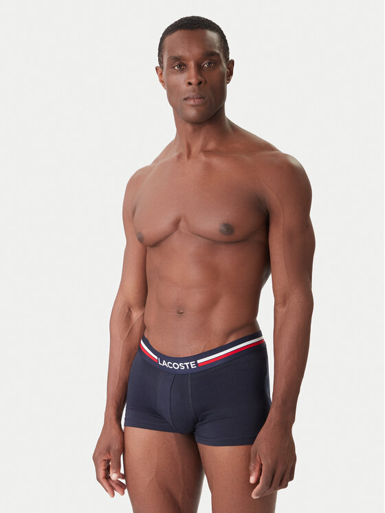 Lacoste Lacoste Set di boxer 5H2382 Blu scuro