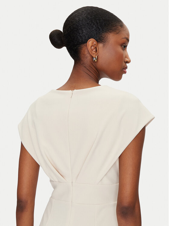 Rinascimento Rinascimento Rochie cocktail CFC0122760003 Bej Regular Fit