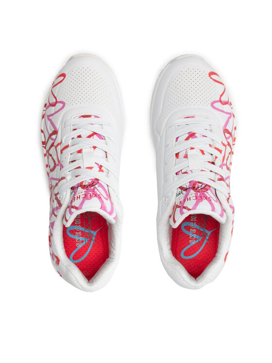 Skechers Skechers Sneakers Uno Spread The Love 155507/WRPK Alb