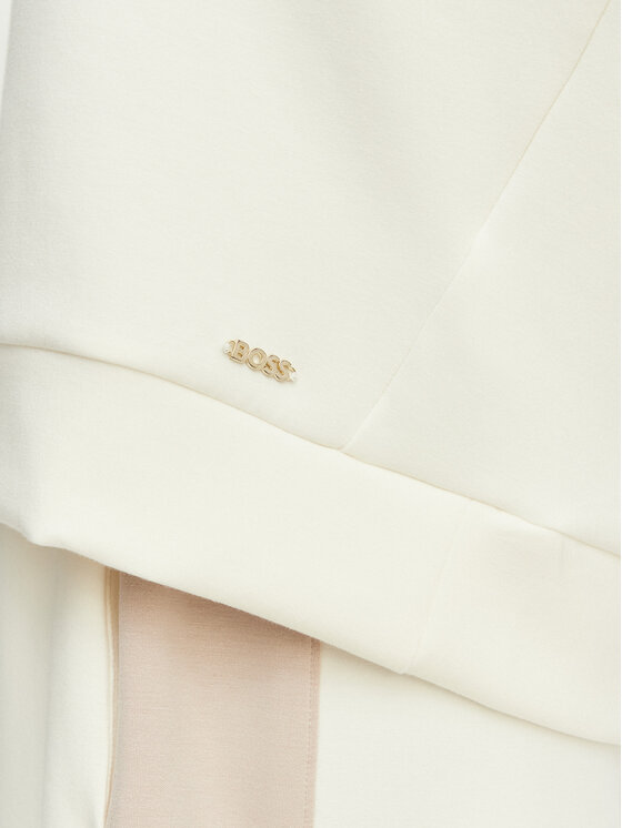 BOSS BOSS Pulóver Mirage 50561076 Krém Relaxed Fit