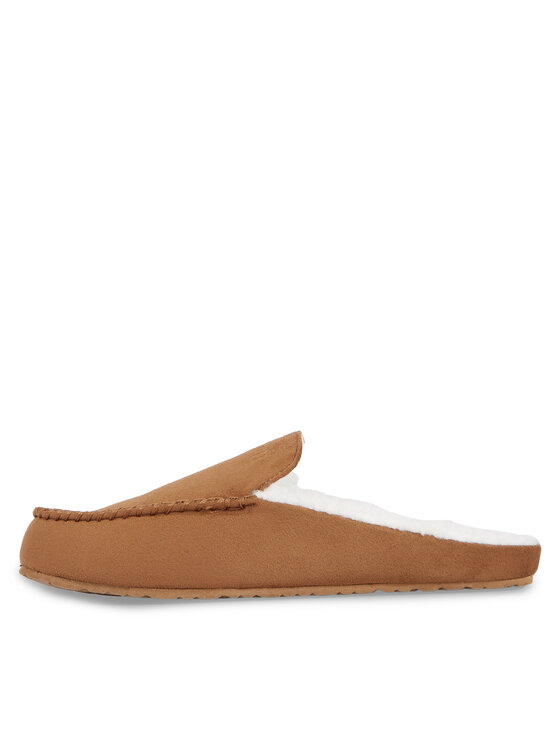 Tommy Hilfiger Tommy Hilfiger Copati Hilfiger Mocassin Homeslipper FM0FM04769 Rjava