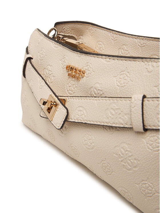 Guess Guess Τσάντα Ella Logo Mini HWPD97 46730 Ανοιχτό μπεζ