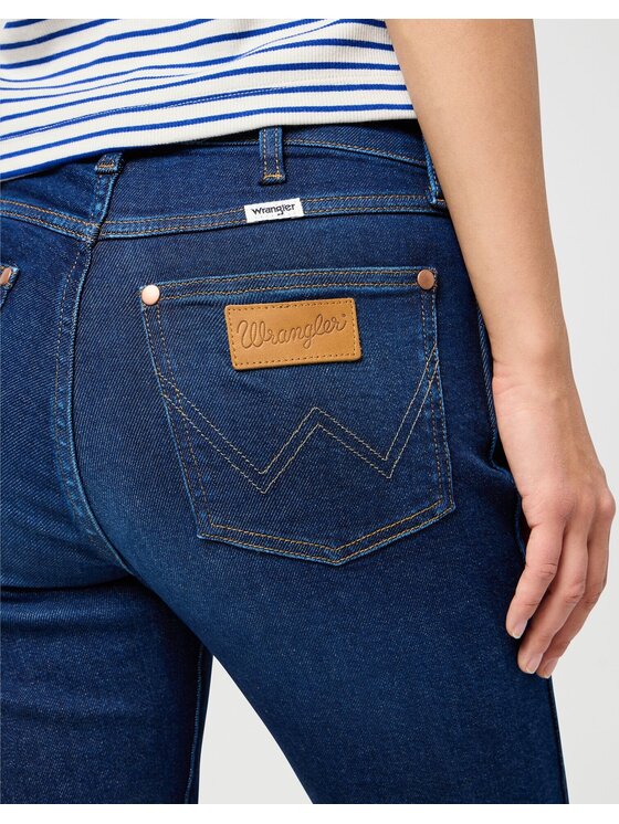 Wrangler Wrangler Jeansy SIENNA Niebieski Skinny Fit