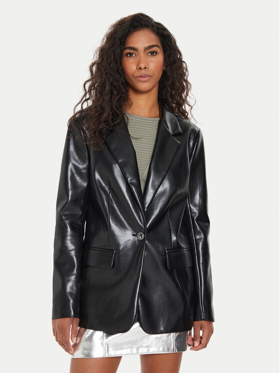 Guess Guess Sacou Lia W4YN50 WF8P0 Negru Regular Fit