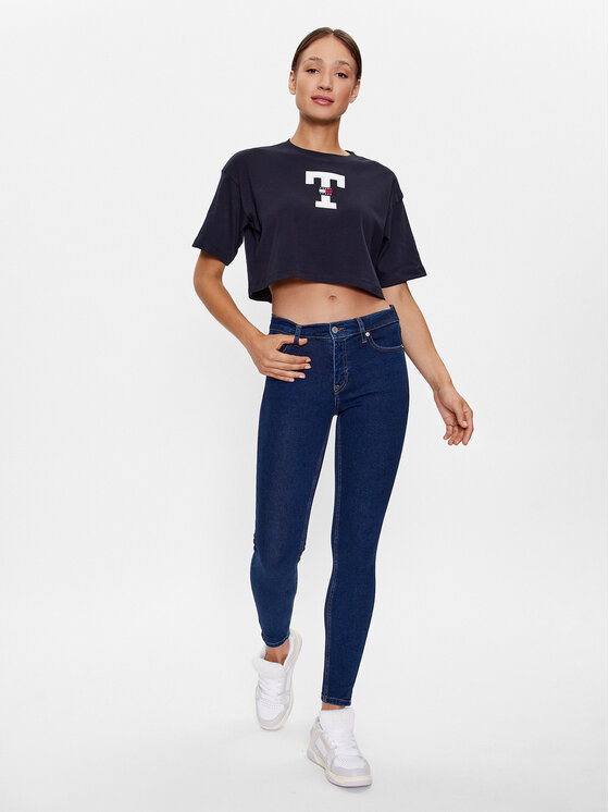 Tommy Jeans Tommy Jeans Jeans Nora DW0DW16008 Dunkelblau Skinny Fit