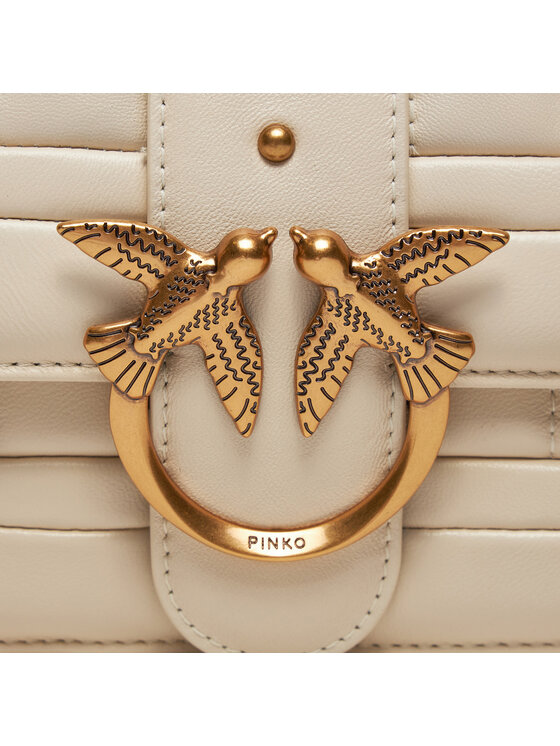 PINKO PINKO Käekott Love One Mini Cl Single Side PE 24 PLTT 102824 A1F1 Kreemjas