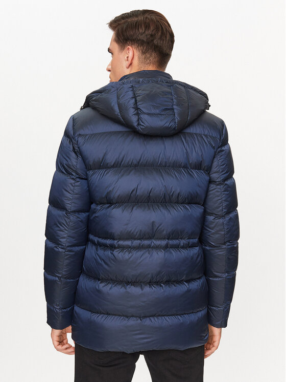 Geox Geox Μπουφάν πουπουλένιο Merediano M3626A T2566F 4475 Μπλε Regular Fit