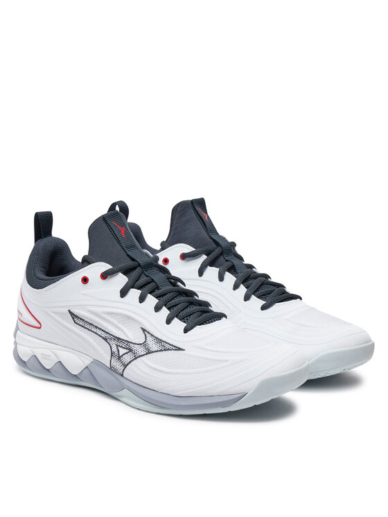 Mizuno Mizuno Batai uždaroms aikštelėms Wave Luminous 3 V1GA2420 Balta