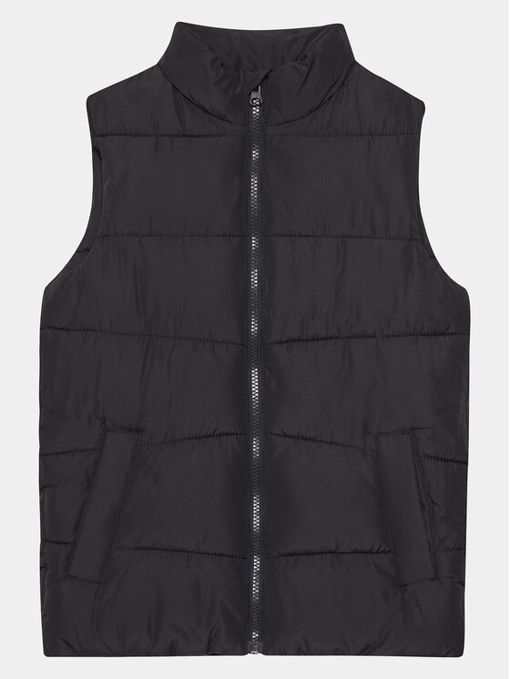 Jack&Jones Junior Jack&Jones Junior Γιλέκο 12223375 Μαύρο Regular Fit