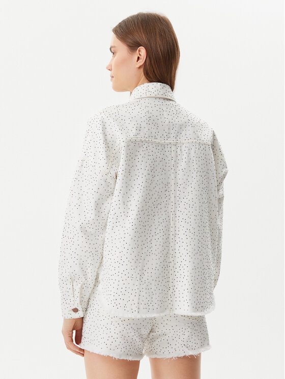Guess Guess Farmer kabát W5GN90 D5N91 Fehér Regular Fit