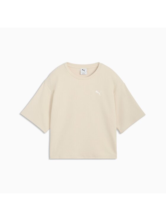 Puma Puma T-Shirt 691813 Beżowy Regular Fit