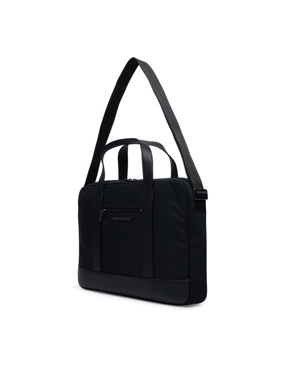 Tommy Hilfiger Tommy Hilfiger Τσάντα για laptop Th Nylon Computer Bag AM0AM14855 Μαύρο