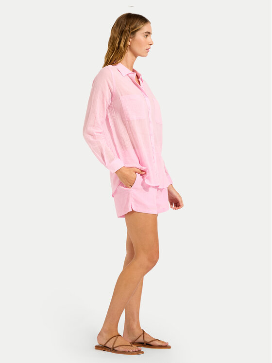 Seafolly Seafolly Marškiniai Breeze 55428-TO Mėlyna Regular Fit