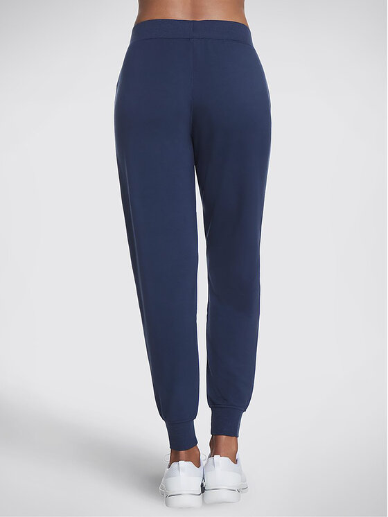 Skechers Skechers Долнище анцуг Skechluxe Restful Jogger W03PT49 Син Regular Fit