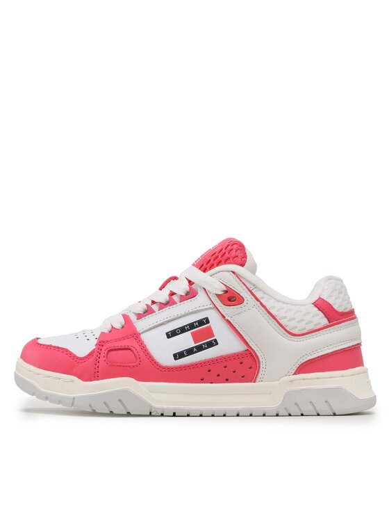 Tommy Jeans Tommy Jeans Laisvalaikio batai Skate Sneaker EN0EN02129 Rožinė