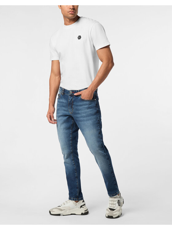 PHILIPP PLEIN PHILIPP PLEIN Jeansy 25899 Niebieski Skinny Fit
