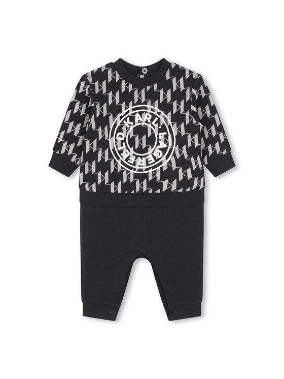 Karl Lagerfeld Kids Karl Lagerfeld Kids Zestaw dla niemowląt Z30287/09B Czarny Regular Fit