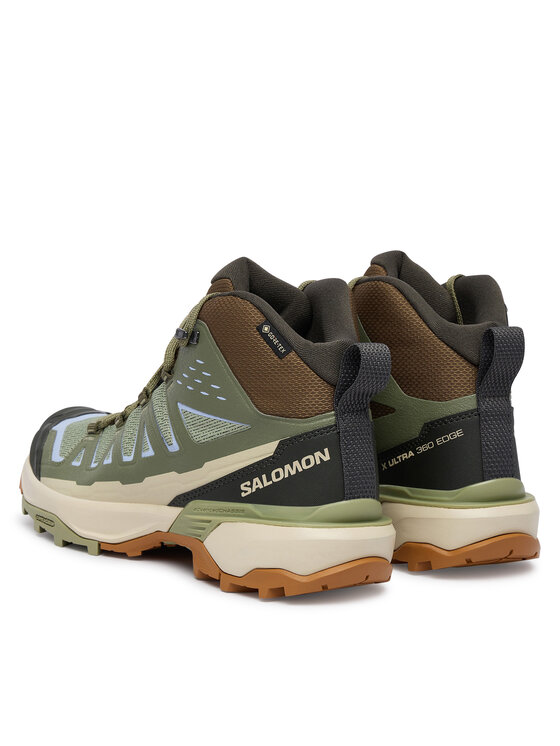 Salomon Salomon Trekkingschuhe X Ultra 360 Edge Mid GTX L49098800 Grün