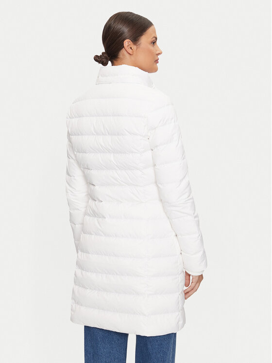 Tommy Jeans Tommy Jeans Cappotto invernale Essential DW0DW18864 Bianco Slim Fit