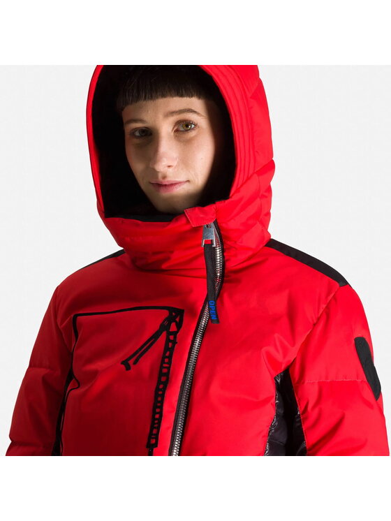 Rossignol Rossignol Kurtka zimowa Stellar Down Czerwony Standard Fit
