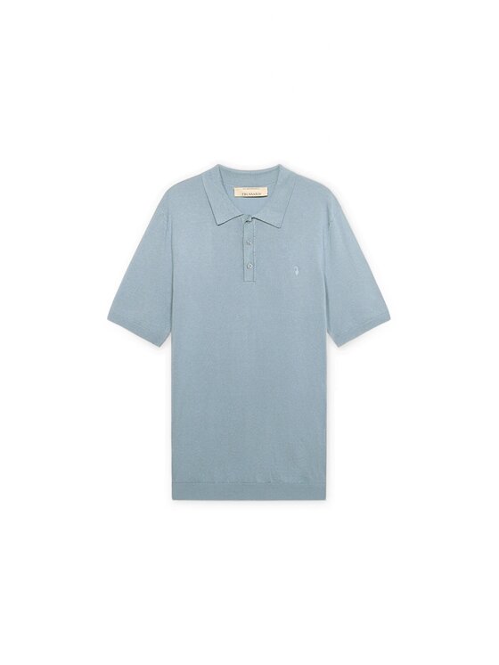 Trussardi Trussardi Sweter M0638000068N024 Turkusowy Regular Fit