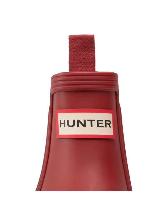 Hunter Hunter Kalosze Original Chelsea WFS2078RMA Czerwony