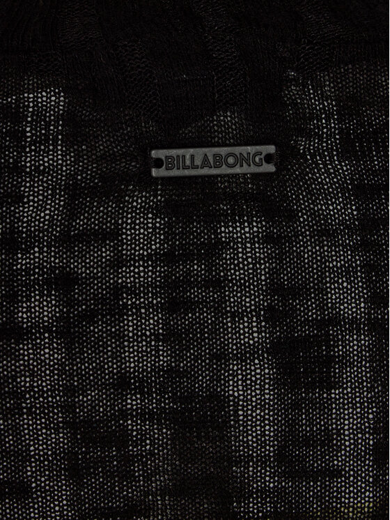 Billabong Billabong Sukienka codzienna Everleigh Mock Ktdr ABJKD00219 Czarny Slim Fit