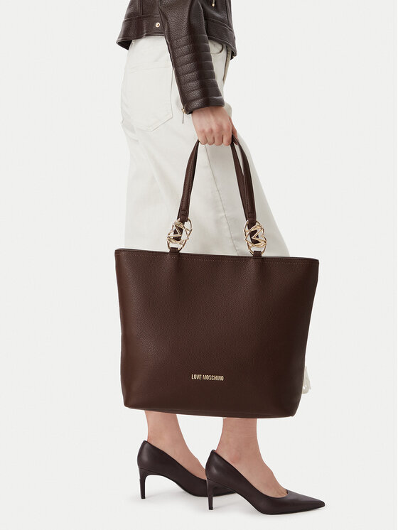 LOVE MOSCHINO Torbica JC4005PP1PLB0300 Smeđa