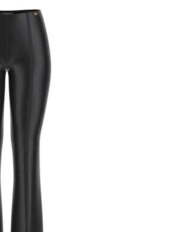 GUESS BY MARCIANO GUESS BY MARCIANO Pantaloni di pelle Gladys skinny pants Nero Skinny Fit