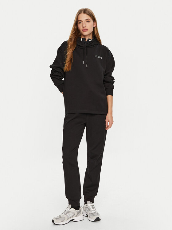 Champion Champion Μπλούζα 117515 Μαύρο Loose Fit