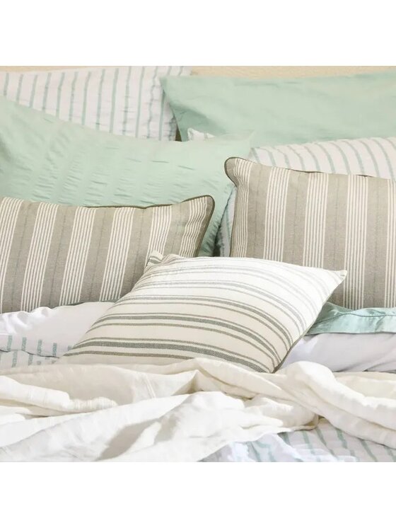 MIAhome MIAhome Komplet pościeli bawełnianej Stripes 240x220 cm Biały