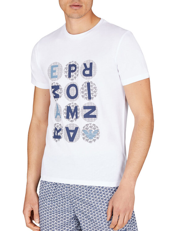 Emporio Armani Underwear Emporio Armani Underwear T-Shirt 2118183R470 Bílá Regular Fit