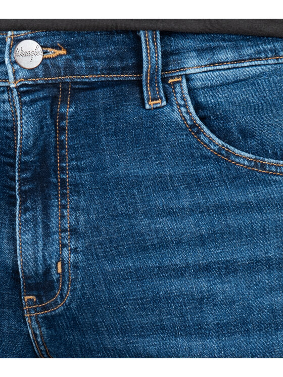 Wrangler Wrangler Jeansy 112364493 Granatowy Straight Fit