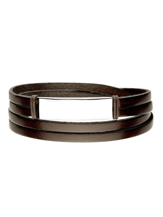 Manoki manoki Bransoletka BA867A Czarny