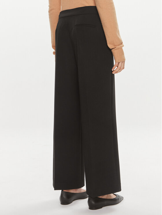 2NDDAY 2NDDAY Pantaloni din material Miles 2000160151 Negru Regular Fit