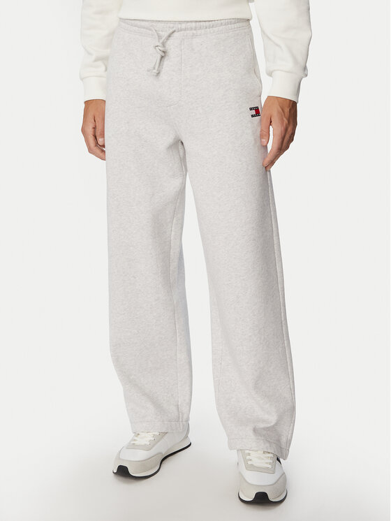 Tommy Jeans Tommy Jeans Sporta bikses DM0DM23729 Gaiši pelēka Regular Fit