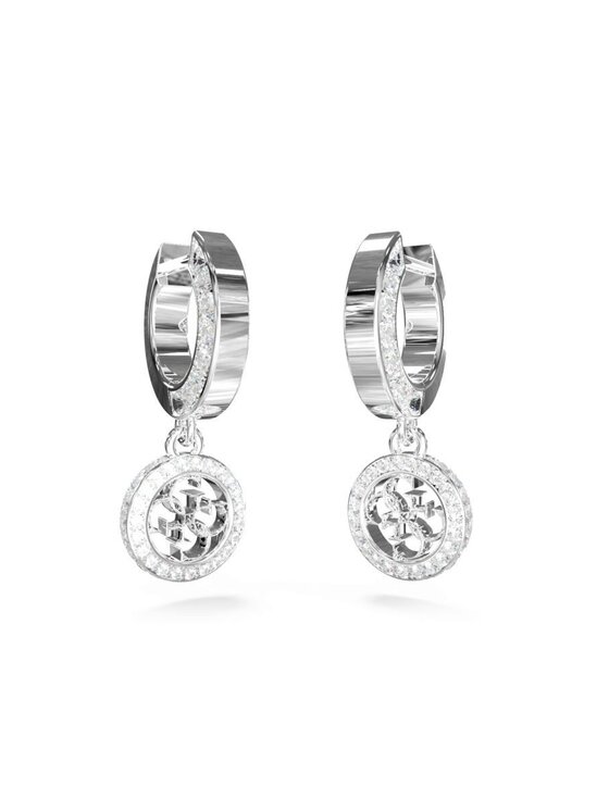 Guess Guess Kolczyki JUBE04165JW-RH Srebrny
