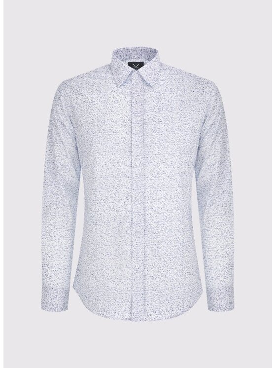 Pako Lorente Pako Lorente Koszula P24WF-1X-054 Niebieski Slim Fit