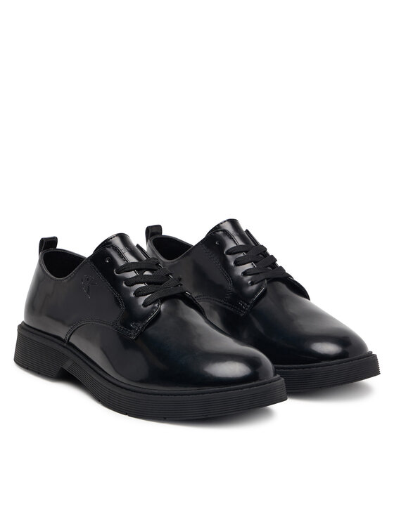 Calvin Klein Calvin Klein Półbuty Low Cut Lace-Up Shoe V3X4-83494-1453 D Czarny