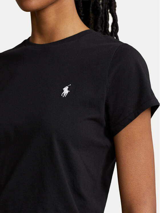 Polo Ralph Lauren Polo Ralph Lauren T-shirt 211898698007 Crna Regular Fit